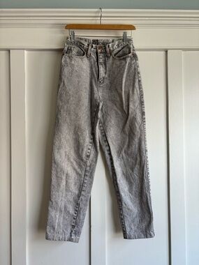 Vintage Code Bleu High-Rise Gray Stonewash Jeans